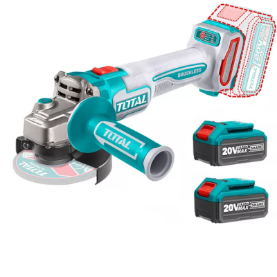 Polizor unghiular cu doua acumulatoare Total TAGLI211542