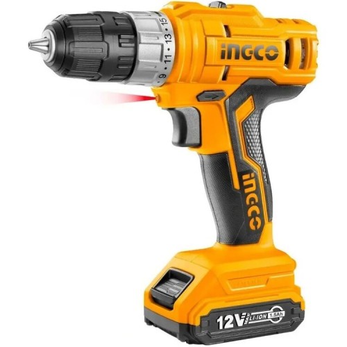 Mașina de gaurit si inșurubat cu acumulator INGCO CDLI1222