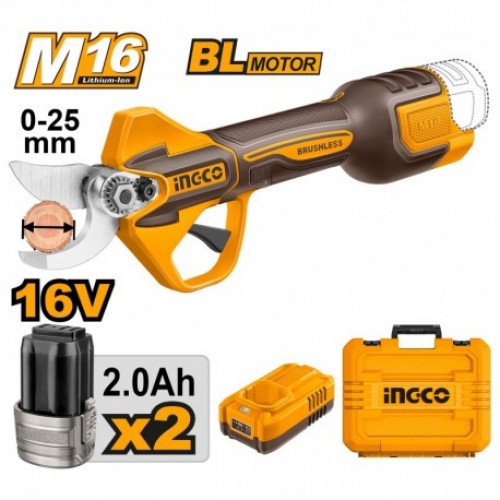 Foarfece cu acumulator INGCO CSSLI162582