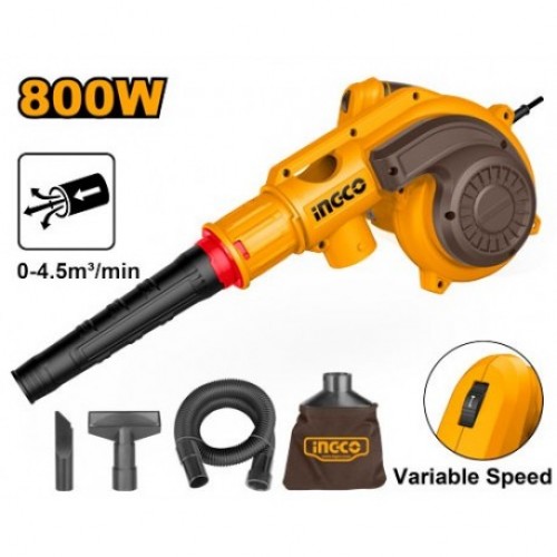 ПРОМЫШЛЕННЫЙ воздуходув/пылесос INGCO AB8038