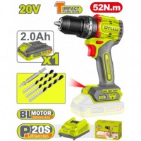 Аккумуляторная дрель и отвертка DYLLU DTCDP5282