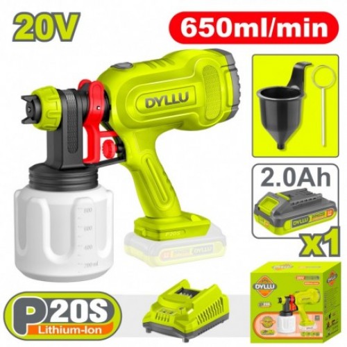 Pulverizator cu acumulator rezervor plastic DYLLU DTSU30662