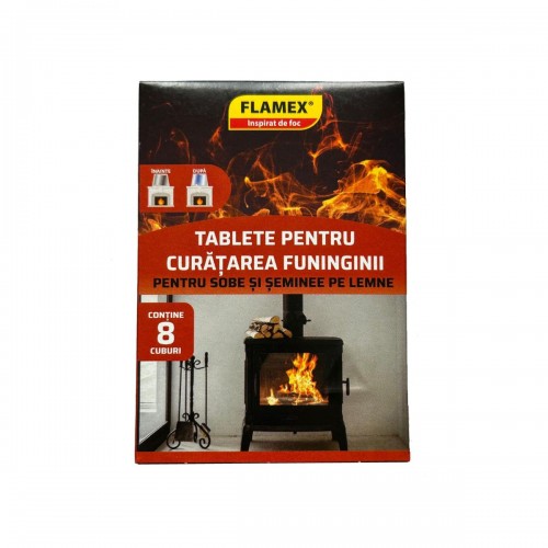 Tablete curațare funingine / Flamex / 8 cuburi