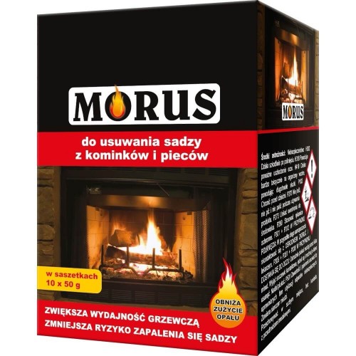 Soluție curățare coș de fum Morus 10x50 g