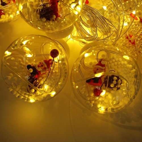 Световая инсталляция «Глобальное Рождество», 10 лампочек, 3x1 м, тёплый белый,