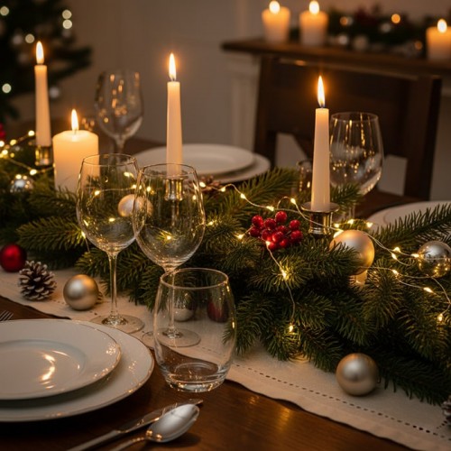 Световая установка на батарейках, GLOBAL CHRISTMAS, 20 лампочек, 2 м, тёплый белый свет