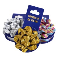 Set panglica si fundita, GLOBAL CHRISTMAS, PVC, Mix