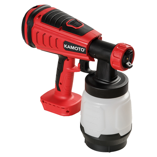 Краскопульт без аккумулятора контейнер пластиковый 0.8л Kamoto SGB300