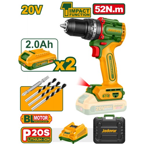 Mașină de găurit/șurubelniță JADEVER JDCDP5281