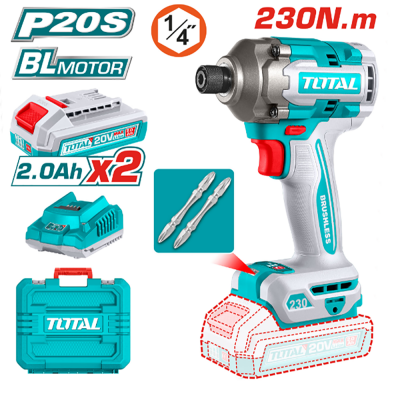 Шуруповерт аккумуляторный Total TIRLI2023